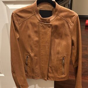 Massimo Dutti Leather Jacket
